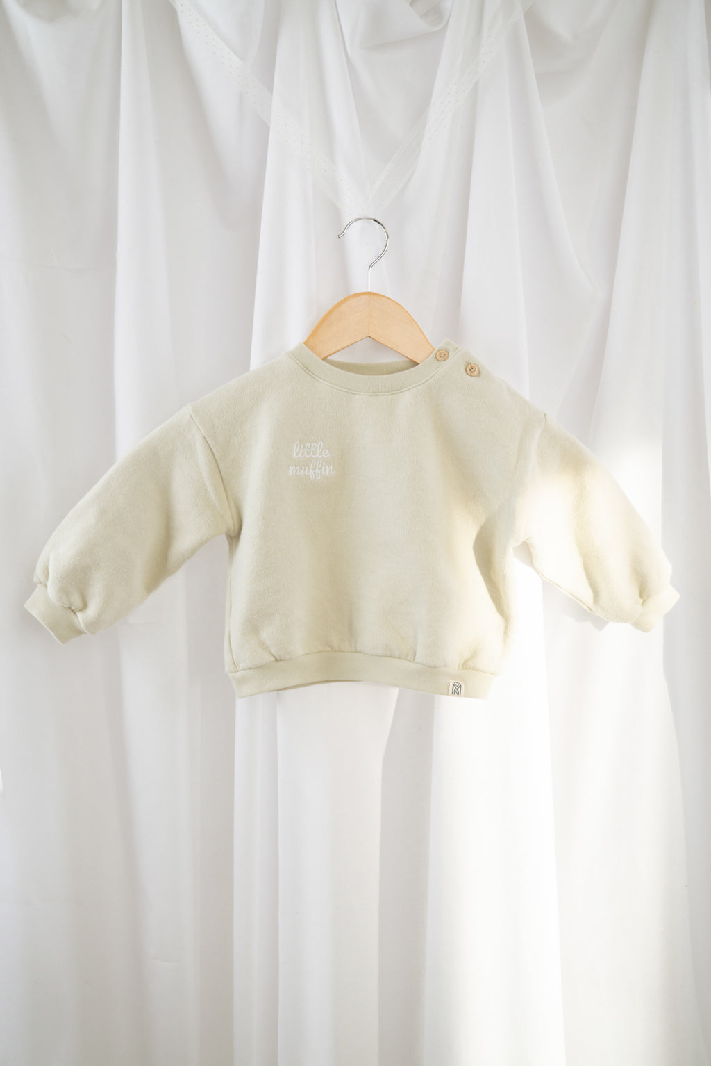 Muffin Pullover aus 100% Bio-Baumwolle Vorderansicht